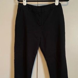Black Capri Work Pants